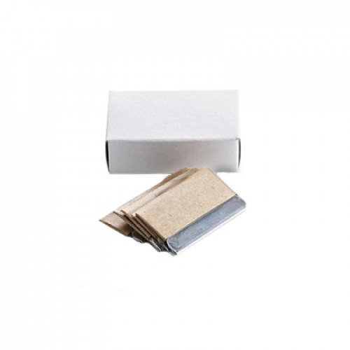 Duobond single edge razor blades, 5 pieces (box)